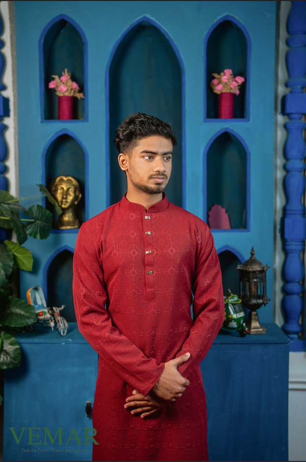 Luxury Katan Panjabi – Eid-ul-Fitr Collection - Image 2